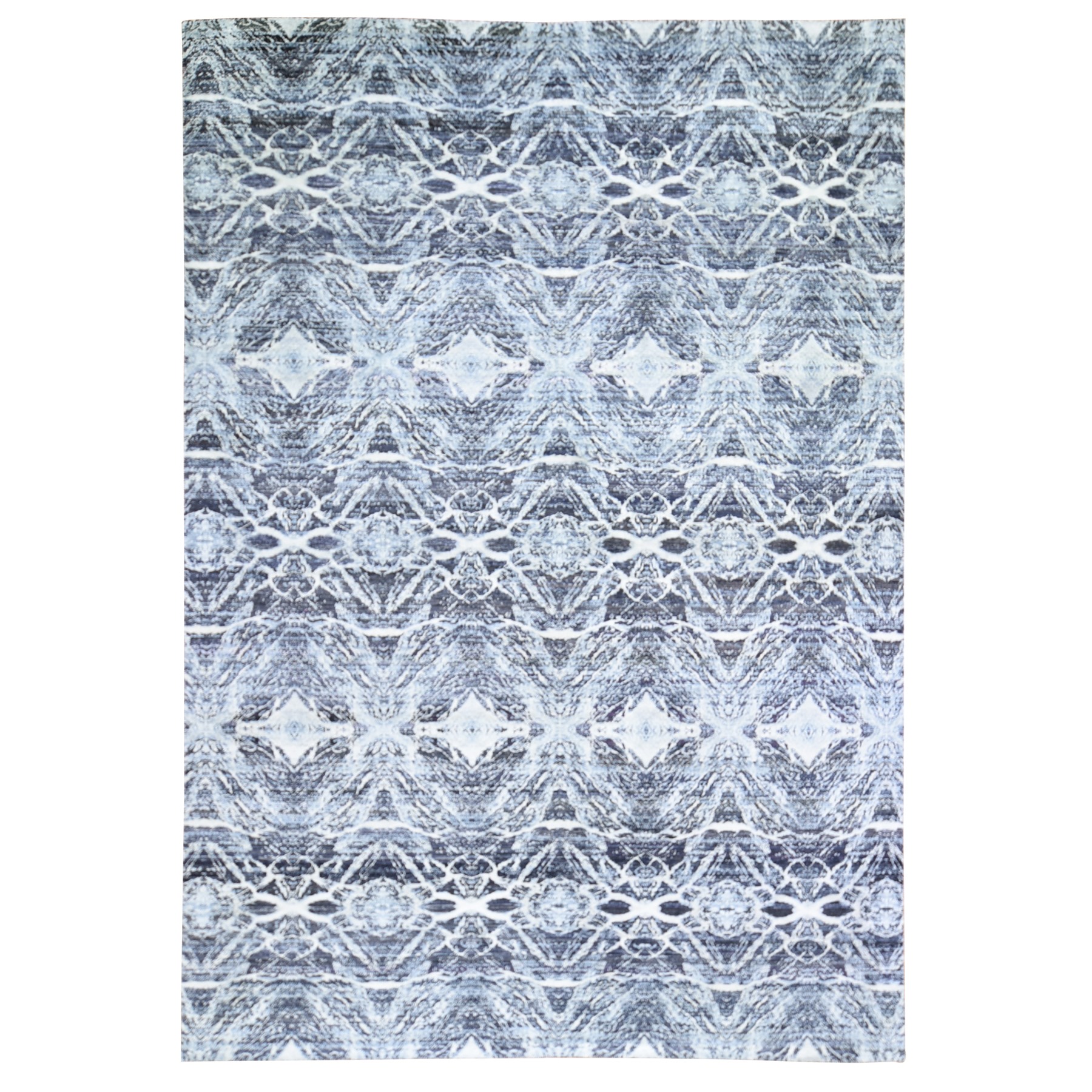 Modern & Contemporary Wool Hand-Knotted Area Rug 8'8